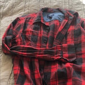 Vintage look flannel